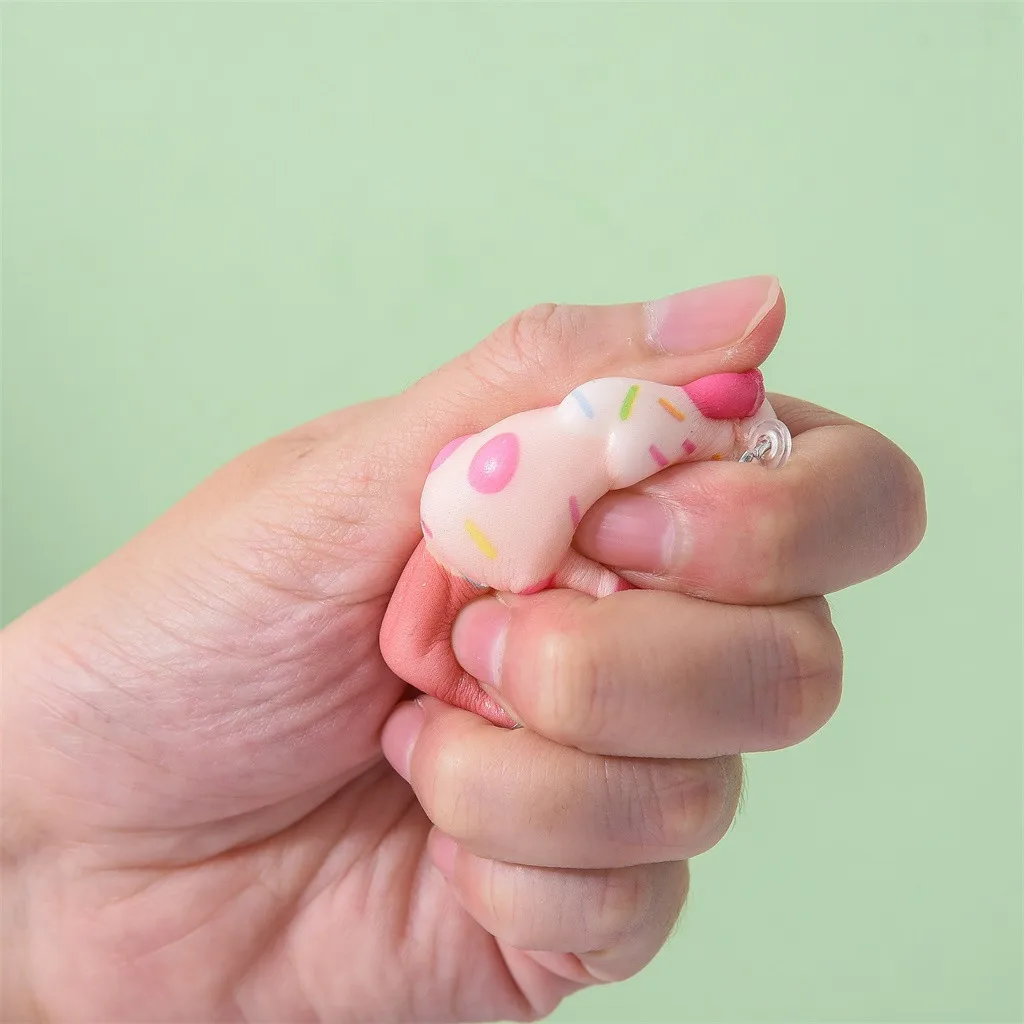 Мягкая медленно поднимающаяся игрушка Kawaii Очаровательная мороженое торт ароматический крем медленный брелок игрушка антистресс снятие сдавливания детская игрушка-подарок