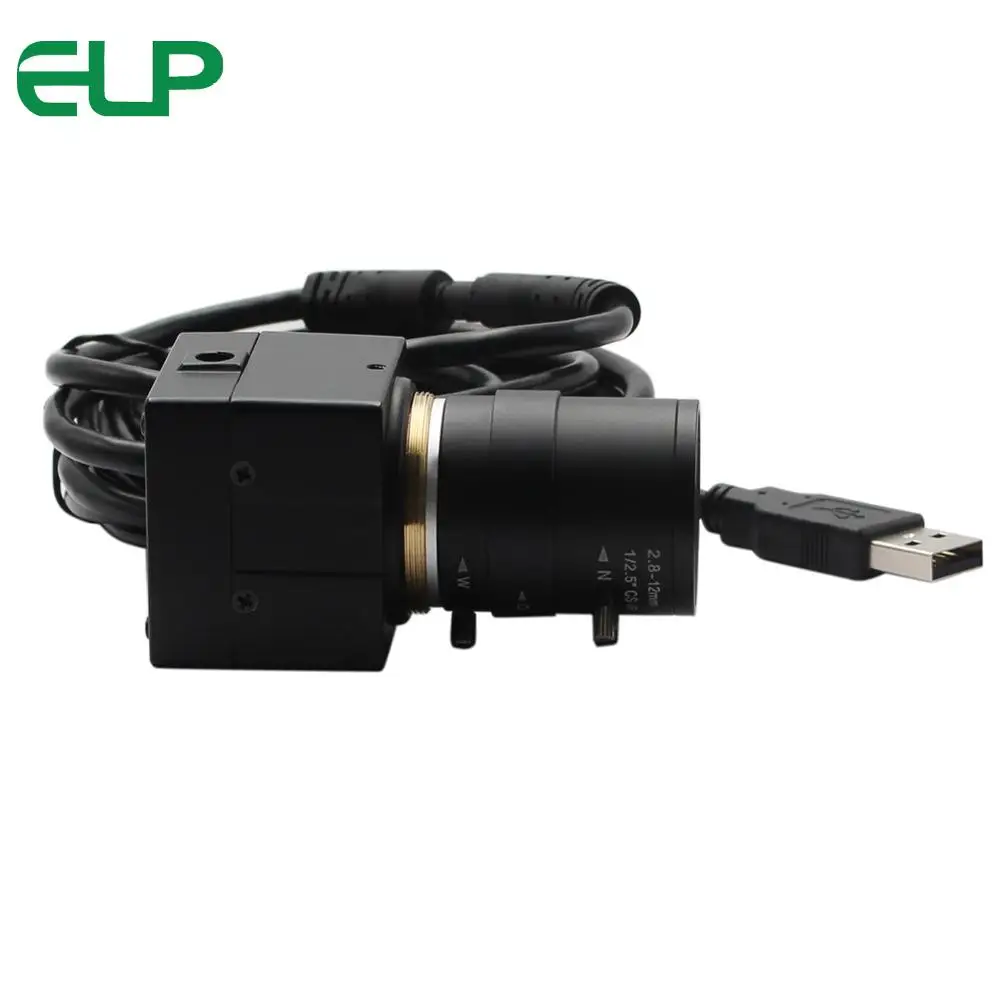720P USB камера видеонаблюдения OV9712 CMOS 2,8-12 мм Ручная варифокальная CS крепление объектива машинное видение CCTV видео usb веб-камера