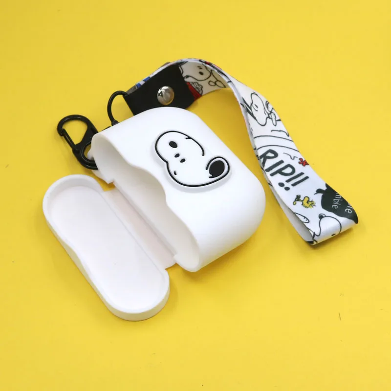 Cartoon Earphone Case With Hook for Sony WF-1000XM3 New Case Cover Wireless Bluetooth Earphone Cases Soft TPU Shell