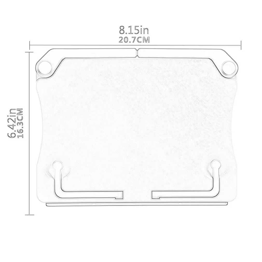 Портативная подставка для книг чтения полка рецептов складной держатель