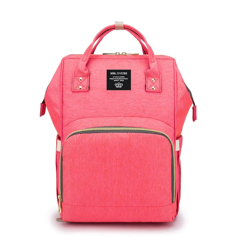 MissAbigale сумка для подгузников для мам, сумка для подгузников для мам, большая вместительность, водонепроницаемый бизнес-рюкзак для мам, дорожная сумка - Цвет: F7
