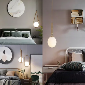 

modern hanging lamp hanglamp wood bedroom LED pendant lights hanglamp luminaria pendente