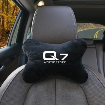 

1Pcs/set Seat Neck Pillow Auto Headrest Support Car Headrest For Audi Q7 A4L A6L C5 C6 RS4 RS5 TT Car Accessories