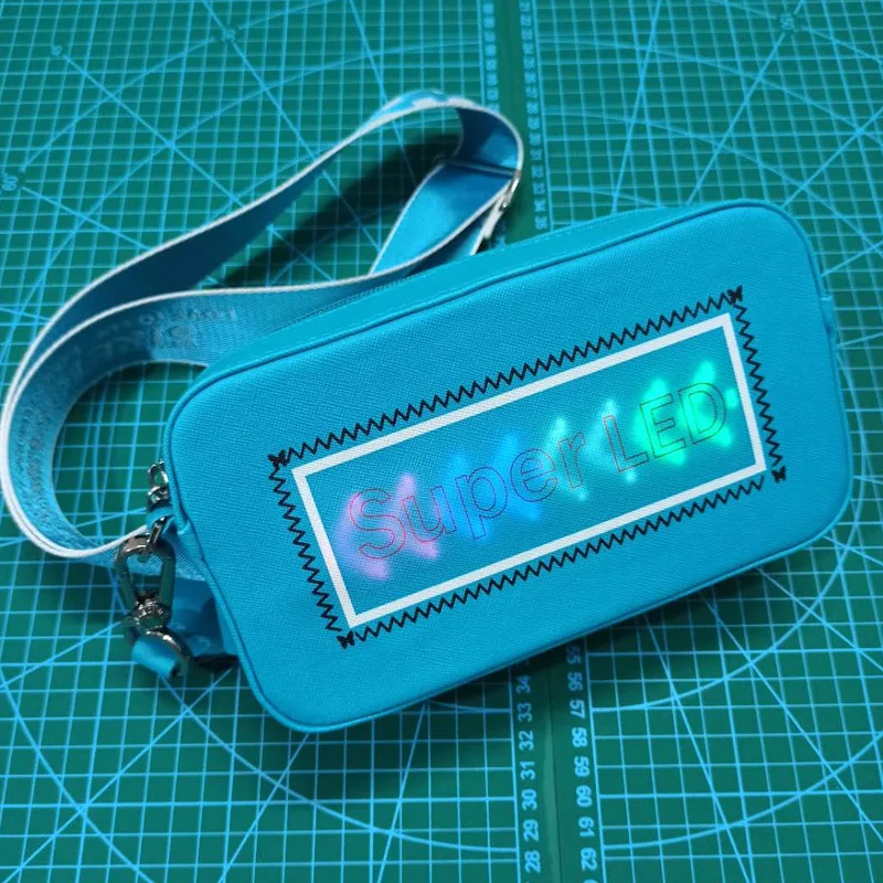 

2020 Newest Smart Technology Night Bag New Led Women's Bag Shoulder Bag App Control Smart Bag Drop Shipping