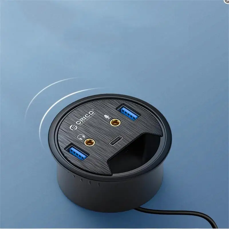 Orico USB3.0 5 портов usb-хаб высокоскоростной 5 Гбит/с разветвитель для компьютера многоинтерфейсный расширительный концентратор Тип C порт адаптер для ПК ноутбука