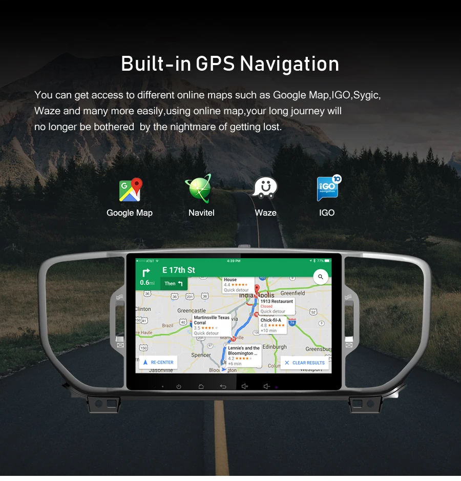 Clearance Android 9.0 Car Radio DVD Player For Kia Sportage 2016 2017 2018 Audio GPS Multimedia Navigation WIFI Bluetooth Video Stereo 4 Clearance Android 9.0 Car Radio DVD Player For Kia Sportage 2016 2017 2018 Audio GPS Multimedia Navigation WIFI Bluetooth Video Stereo 4