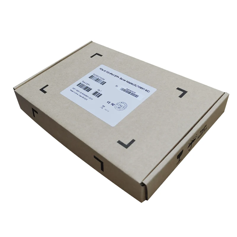 New CC8710-F4 Server NIC Quad Port 10G SFP+ Connector PCIe 3.0 x8