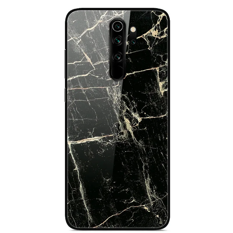 37 Для Xiaomi Redmi Note 8 Pro Чехол из закаленного стекла жесткий чехол для телефона для Xiaomi Redmi Note 8Pro задняя крышка Redmi Note8 Pro Fundas - Цвет: 37