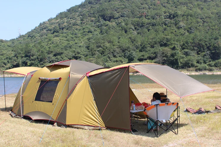 Alfombra impermeable para acampar para acampar corbata exterior carpa de  campaña picnic de picnic cubierta de caravana 300x400cm