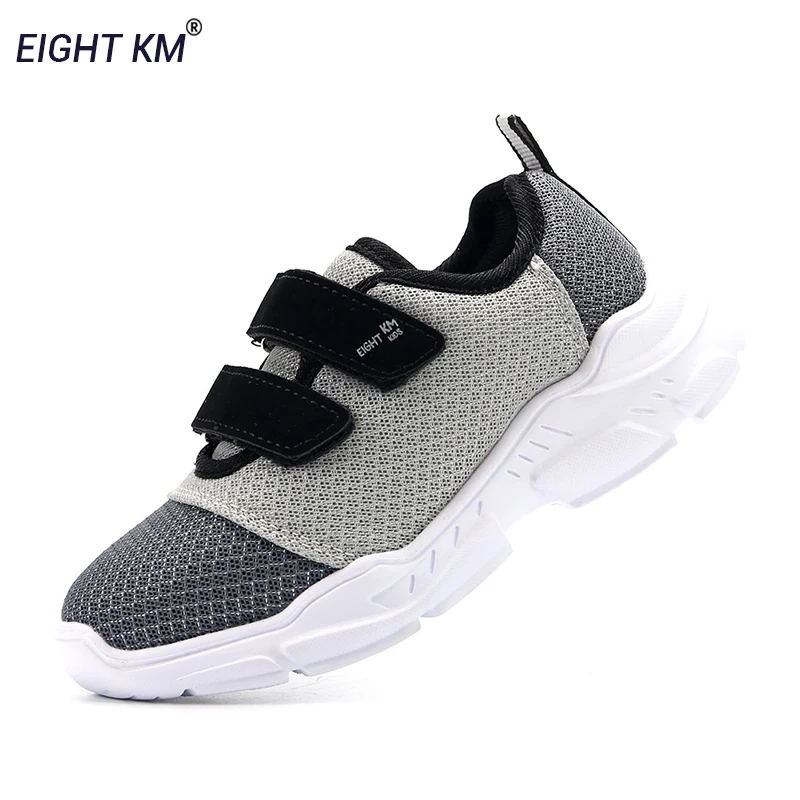 

EIGHT KM Children's Casual Shoes Boys and Girls Toddler/Little/Big Kid Lightweight Breathable Combined Velcro Sneakers School