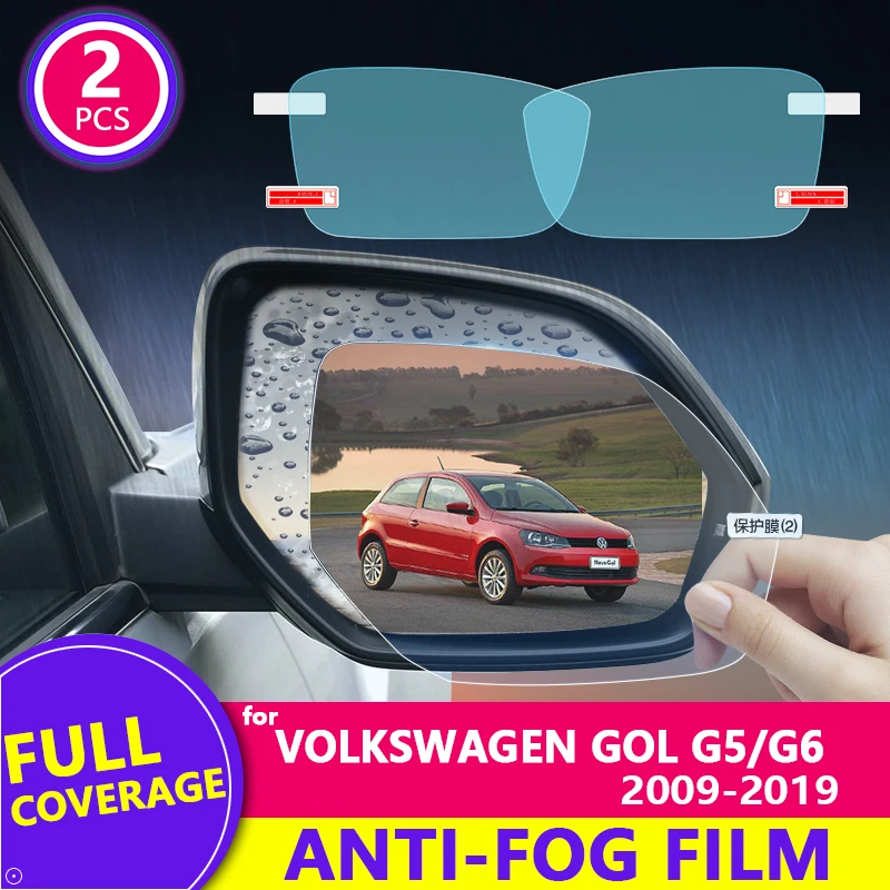 Película de retrovisor HD antiarañazos, a prueba de lluvia, accesorios coche, para Volkswagen Gol G5 G6 2009 2019|Pegatinas para coche| - AliExpress