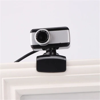 

Webcam USB2.0 50MP HD Auto Focusing Computer Network Live Video Head Web Camera Free Drive 360° Rotary with Mic for PC Laptop