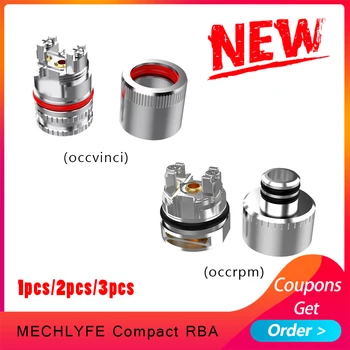 

1pcs/2pcs/3pcs Electronic Cigarette COMPACT RBA Atomizer Cores 510 thread design Coil Head for rpm pod/vinci pod