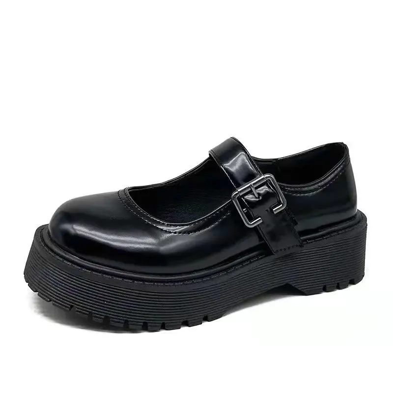 School Student Shoes University New Girls' Sweet Lolita Shoes JK Uniform Shoes Mary Jane Shoes Low Heel Women's Lolita Sneakers 6