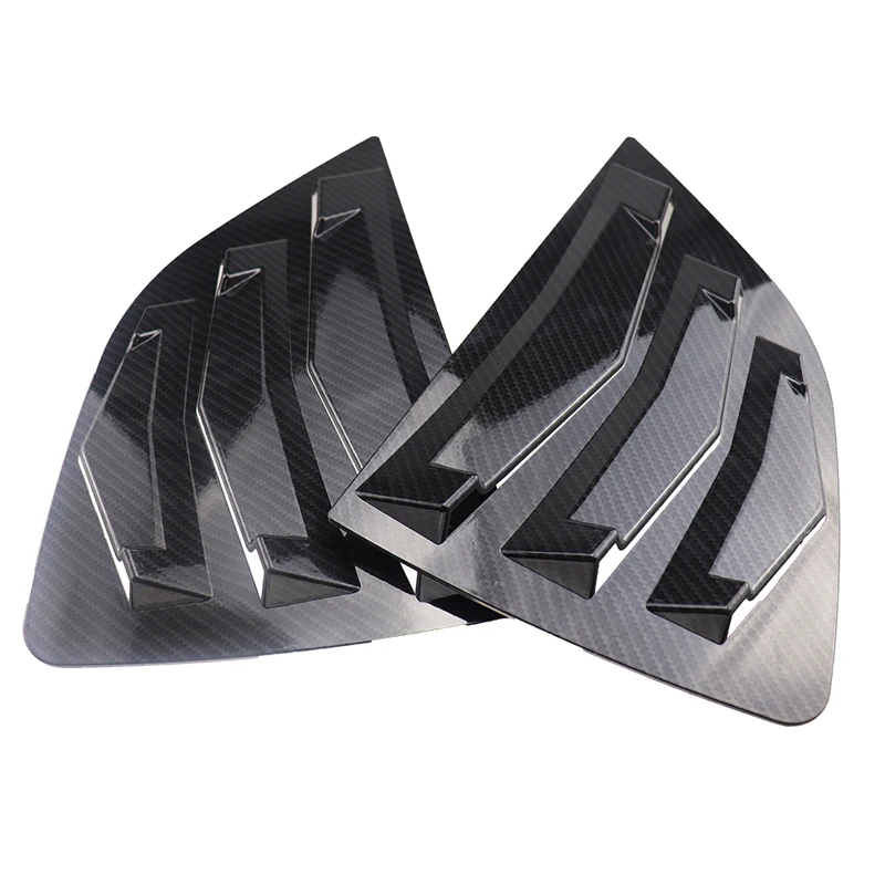Автомобильный Стайлинг внешняя боковая задняя панель задней боковой части кузова боковые жалюзи вентиляционная Крышка отделка 2 шт. для Honda Fit Jazz