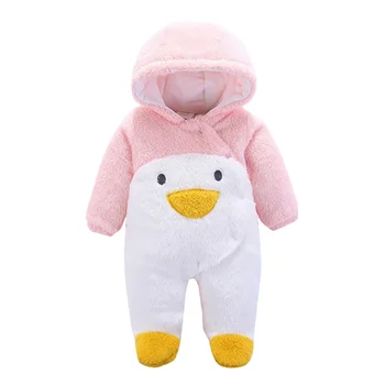 

Baby Rompers Autumn Baby Boy Girl Casual Cartoon Penguins Design Romper Infant Long Sleeve Bodysuit Jumpsuit Costumes