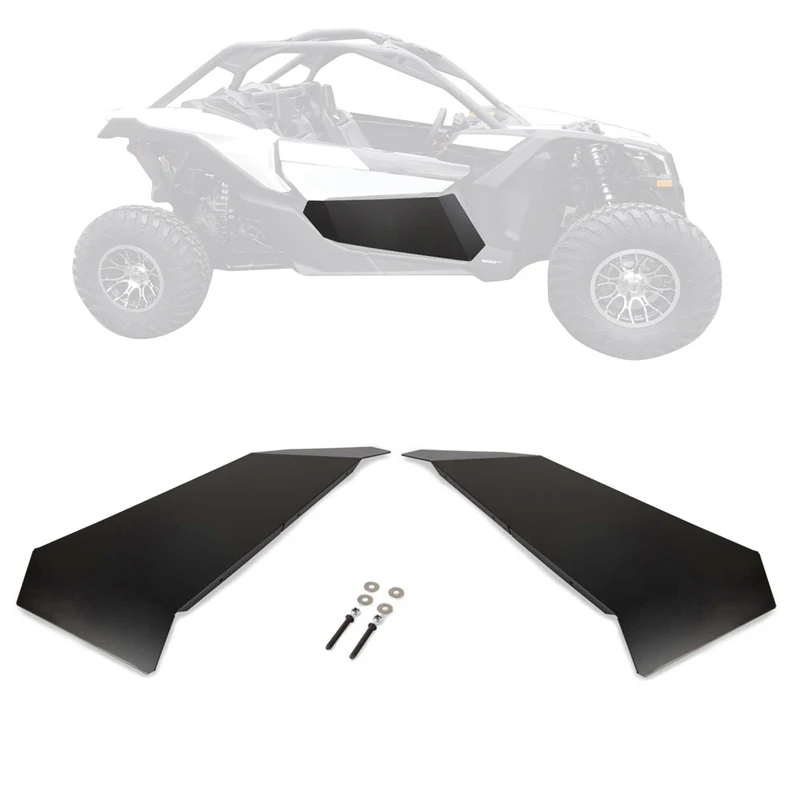 

Can-Am Maverick X3 - 2 Door - Lower Door Inserts Panels, Aluminum Lower Doors FOR 2017-2018 X3 XRS/R Turbo