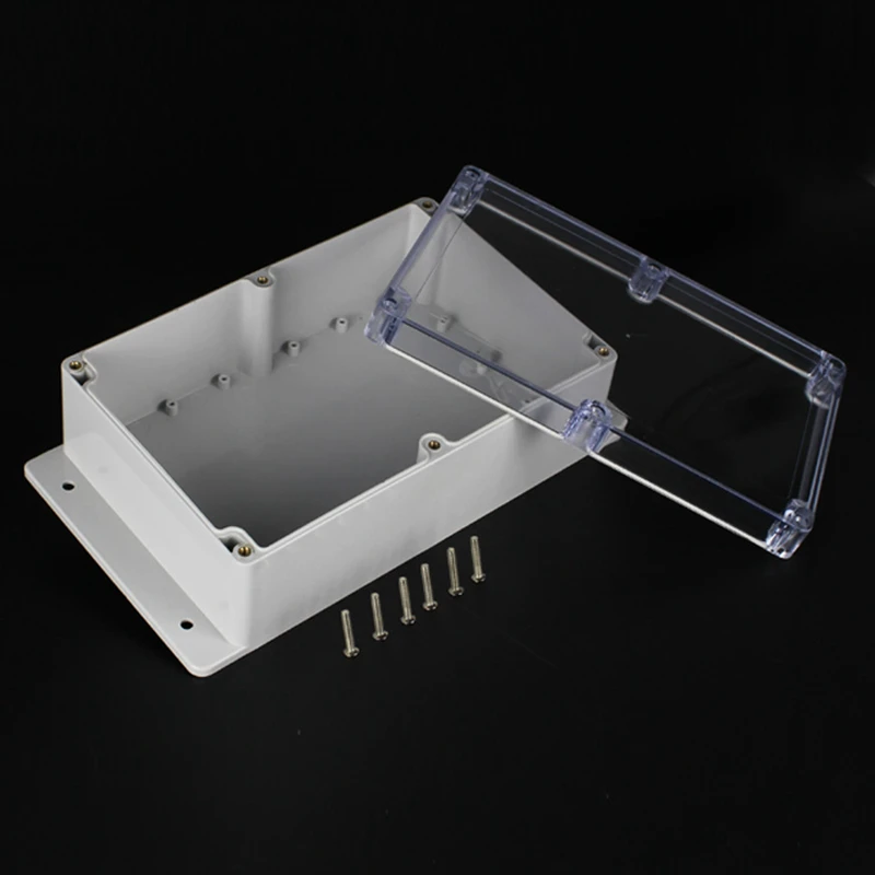 230x150x87 мм ABS пластик IP65 водонепроницаемый распределительная коробка для проводов прозрачный открытый корпус прозрачный разъем проект установлен корпус