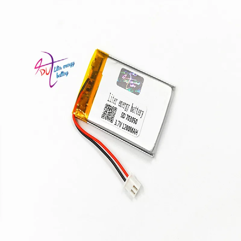 XHR-2P 2 54 703050 3 7 В 1200 мАч 703048 литий-полимерный LiPo аккумуляторная батарея для Mp3