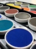 Japan imported Holbein solid watercolor paint transparent opaque round cake acuarela artist red box 4