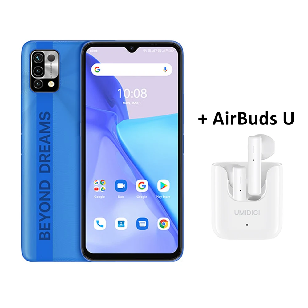 best mobile poco [In Stock] UMIDIGI Power 5 Global Version 128GB Smartphone Android 11 Helio G25 16MP AI Triple Camera 6150mAh 6.53'' Full Screen poco best camera phone UMIDIGI