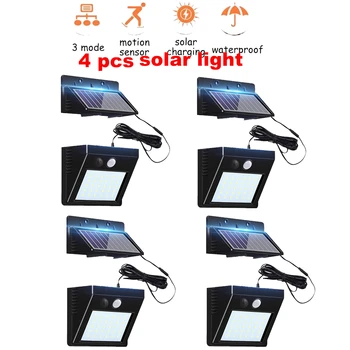 

Solar Street Lights Garden Light LED Solar Lamp Wireles Motion Sensor Waterproof Outdoor Lighting Decoration Security Wall lamp