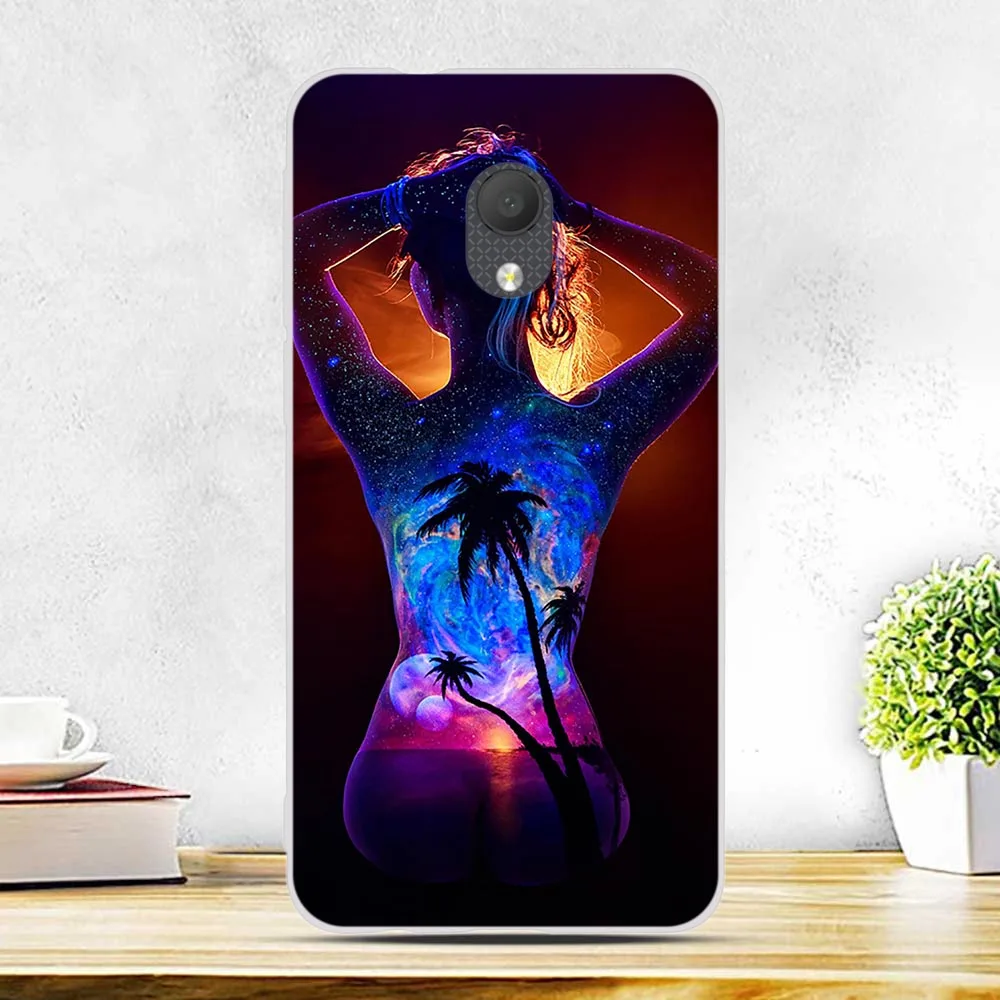 Чехол для Alcatel 1c, чехол, 5,0 дюймов, силиконовый, мягкий, ТПУ, задняя крышка, чехол для телефона, для Fundas, Alcatel 1C 5003D, Coque Capa