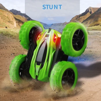 

RC Car Remote Control Toy Car With 2.4G 4CH Stunt Drift Deformation Buggy Rock Crawler Roll Car Flip Kids Robot Toys for Gifts