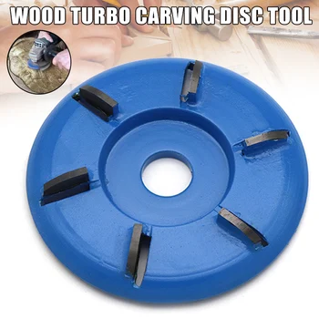 

Wood Turbo Carving Disc Tool Milling Cutter Tools for Angle Grinder I88 #1