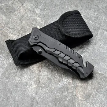 

Brand Hot Tactical Folding knives folding knife Black Cobra Design camping Knife Outdoor Utility tools survival knives