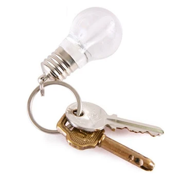 

ColorRandom Antistress Rainbow Light Bulb Pendant Key Chain Funny Gadgets Toys Interesting Novelty Gags Practical Jokes