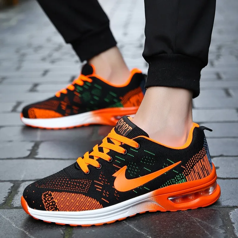 2019 Hot New Fashion Men Shoes Breathable Mesh Shoes Outdoor Sports Shoes Casual Sneakers Walking Running Shoes Plus Size 2019 Hot New Fashion Men Shoes Breathable Mesh Shoes Outdoor Sports Shoes Casual Sneakers Walking Running Shoes Plus Size