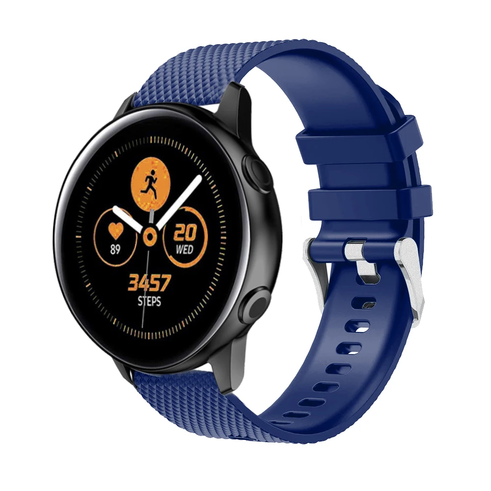 Ремешок силиконовый для Samsung gear S2 classic sport 20 мм сменный Браслет спортивных часов