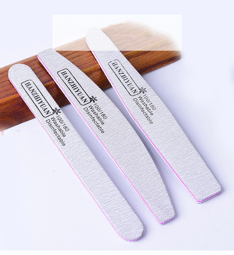 5/6Pcs Nail Art Polishing Tools, Coarse Sand Nail File Set