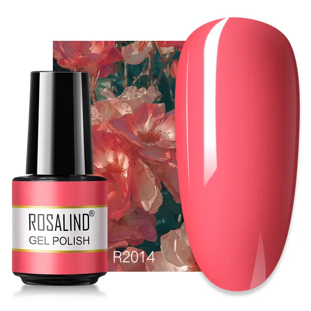 ROSALIND 7ML Nail Gel Polish Hybrid Varnishes All For Manicure Nails Art Base Top Coat UV Lamp Vernis Semi Permanent Varnishes RAR2014