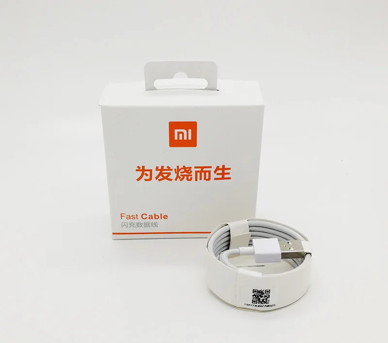 with box package Кабель Xiao mi usb type c для mi 6 6x max 3 mi x 3 A2 A3 5 black shark redmi note 7 k30 k20 кабель для быстрой зарядки usb type-C - Цвет: with box package