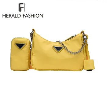 

Women Messenger Bag Causal Luxury Handbags Women Bags Designer With Mini Pocket Luxury Brand Female Shoulder Crossbody Bag