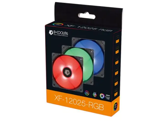 ID охлаждение трио 12 В 4pin RGB Синхронизация с материнскими платами Asus/MSI/Gigabyte
