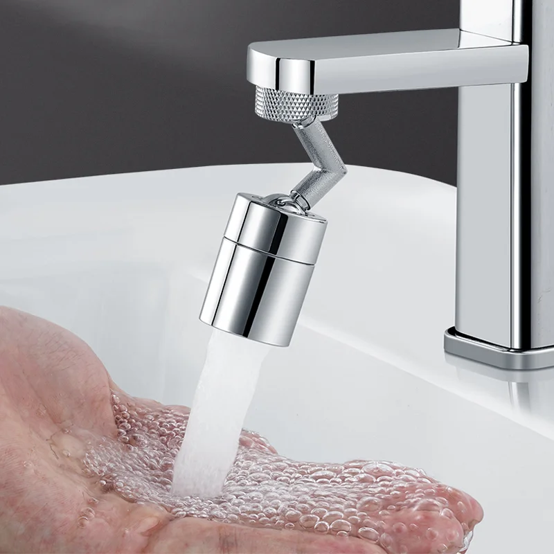 Universal 720 Degree Splash Filter Faucet Spray Head Wash Basin Tap