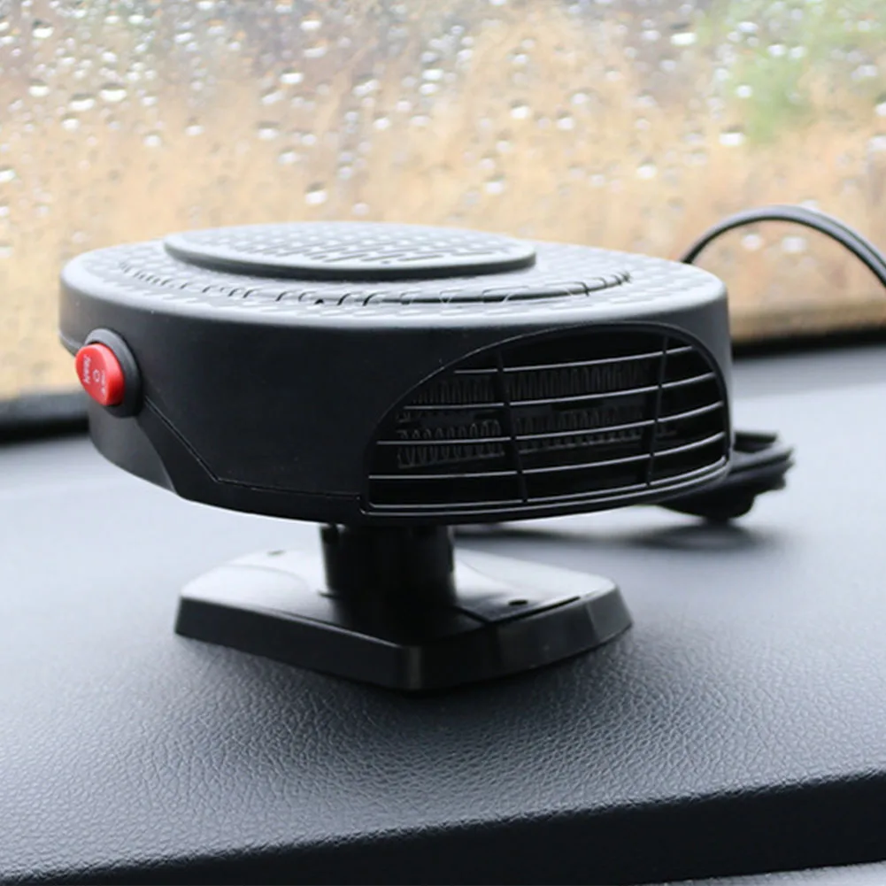 2 в 1 ABS Универсальный вращающийся на 360 градусов размораживание автомобильный обогреватель внутренний самоклеющийся стабильный автомобильный туманоуловитель Энергосбережение