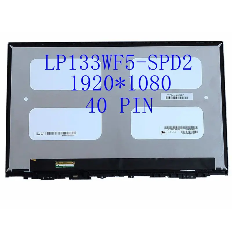 Для Ноутбука NEC с сенсорным экраном LP133WF5-SPD2 FHD 1920*1080 40Pin рамкой | Компьютеры и офис