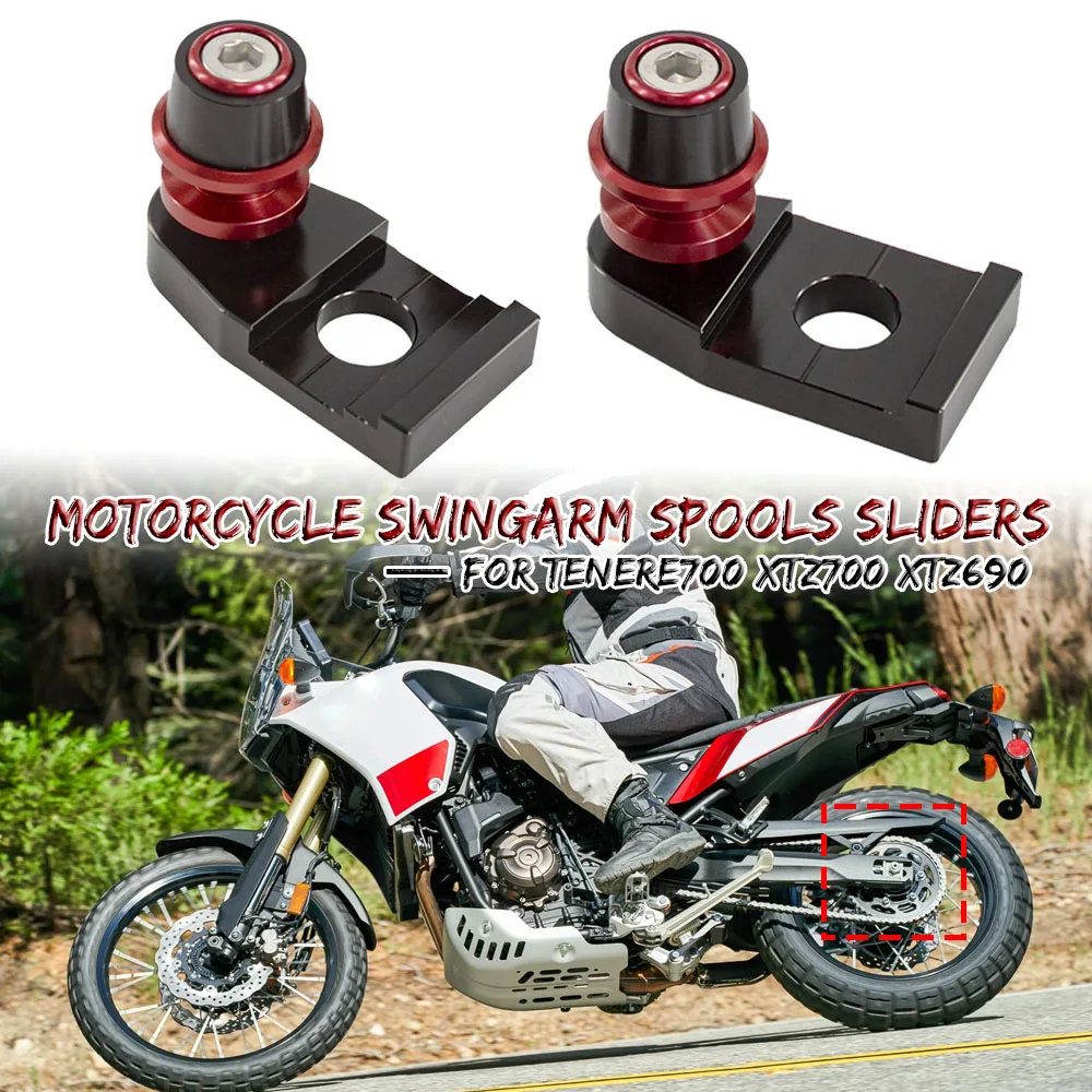 

Слайдеры для мотоцикла Yamaha Tenere 700 Tenere700 XTZ700 XTZ690 2019-2021, катушки с подставкой, Поворотные Рычаги, слайдер