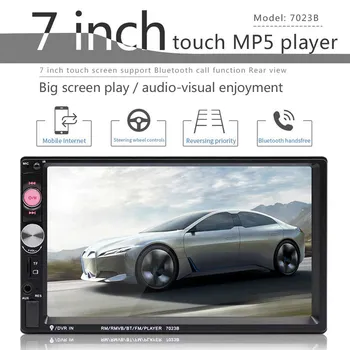 

Car Multimedia Player Autoradio MP5 Mirror link Android MP5 car radio 2 Din Bluetooth USB Audio Stereo back view camera