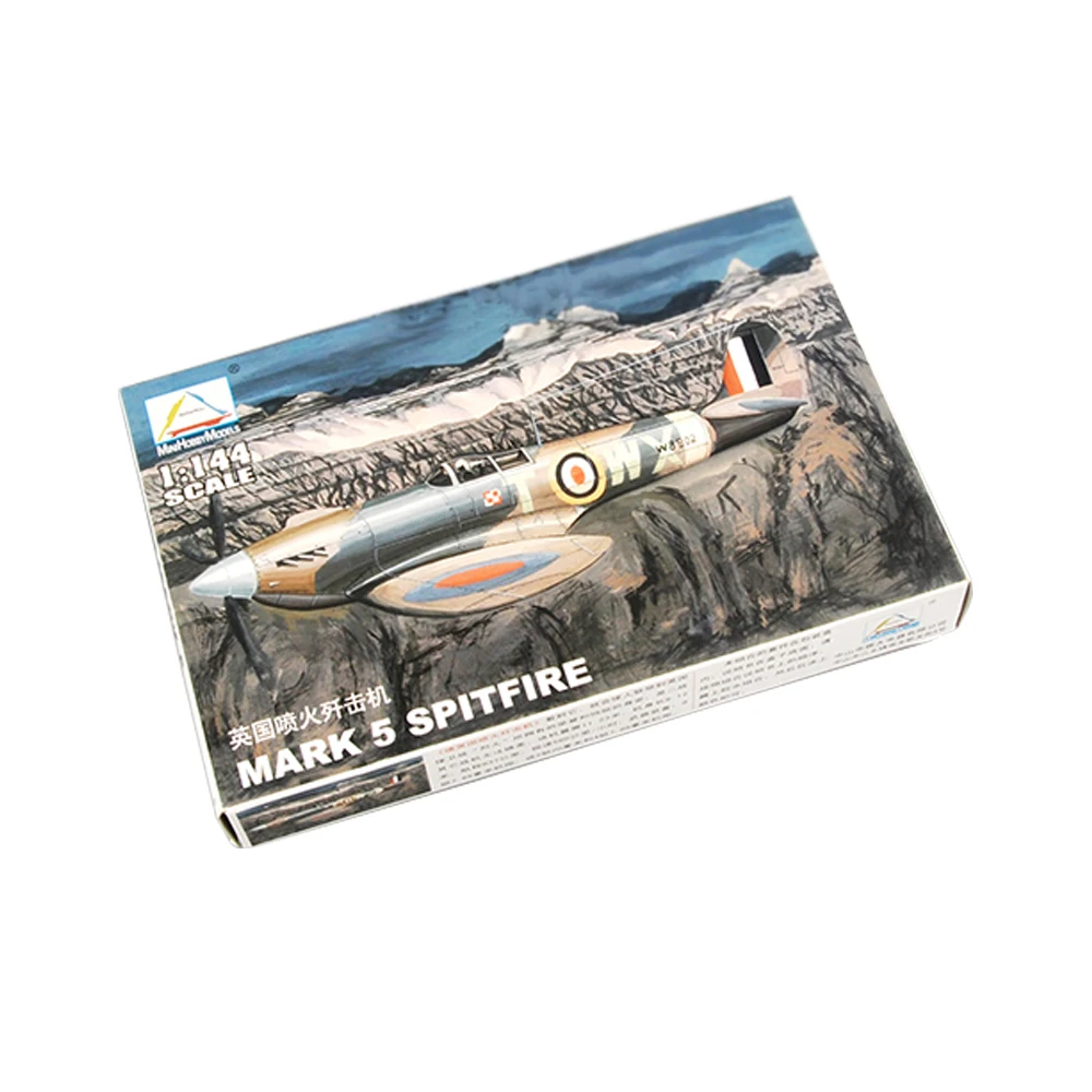 Масштаб 1/144 военная модель Minicraft UK MARK 5 перехватывающего боевика набор для сборки