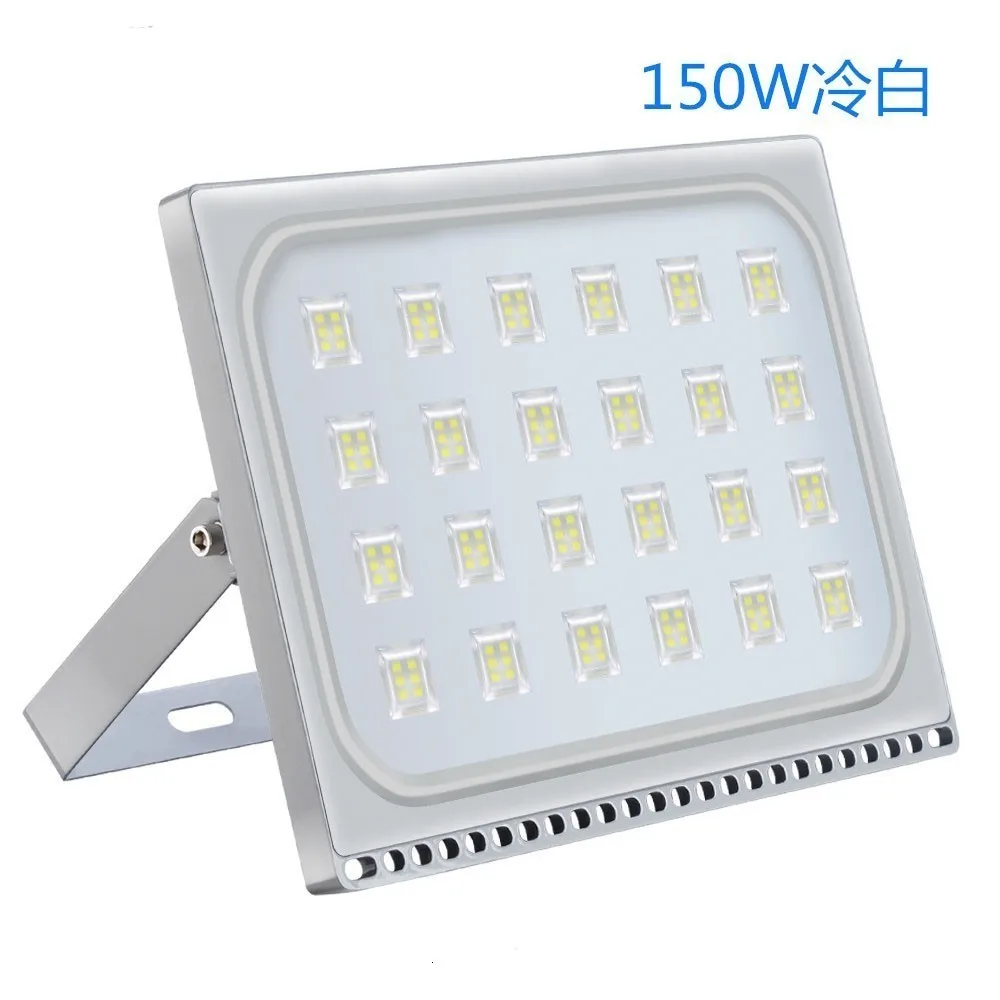 6 шт 200 W AC220V ультратонкий Светодиодный светодиодные лампы-Прожекторы Сад уличные прожекторы IP65 Водонепроницаемый светодиодный проектор