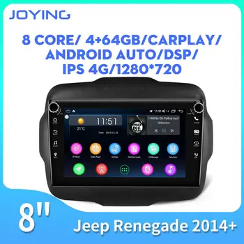 

Android 8.1 head unit 8" car radio GPS Navigation Bluetooth BT 2GB+32GB/4GB+64GB for Jeep Renegade 2014+ multimedia player HD