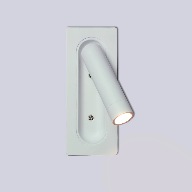 

2019 new modern book lamp nordic bedside lamp for headboard reading book lights fixtures adjustable ressessed wall lamps