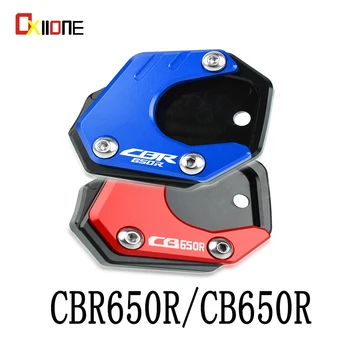

For HONDA CBR650R CBR 650 R CB 650R Motorcycle Side Stand Enlarge Pad Enlargement Plate Kickstand Extension 2019 2020 Aluminum