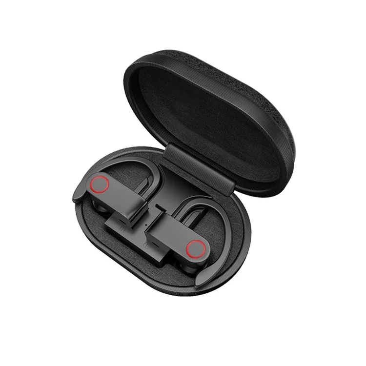 A9 TWS 5,0 Bluetooth наушники беспроводные ушные крючки наушники с автоматическим шумоподавлением стерео спортивные наушники для бега с HD микрофоном