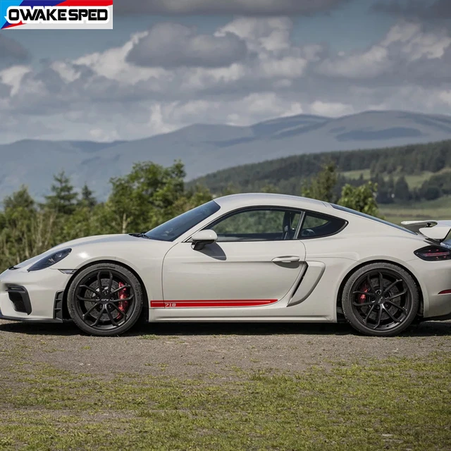 PORSCHE 718 Cayman GT4 e ステッカー